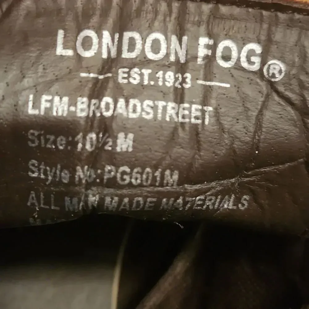 London Fog Seude Leather Chukka Boots 10.5